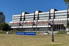 Дворецът на Европа в Страсбург, седалище на Съвета на Европа